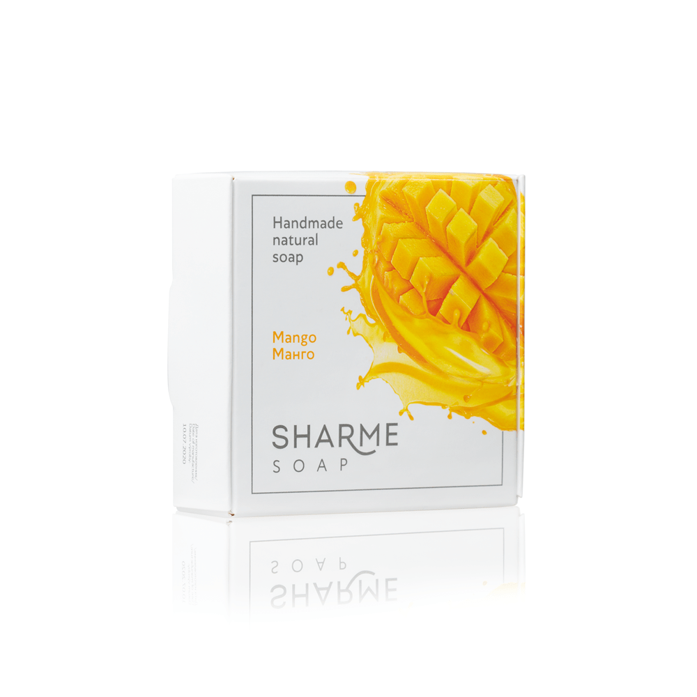 Мыло SHARME SOAP Манго/Mango по цене 390 руб. - купить в Хабаровске ☛  Доставка ☆ Интернет-магазин «EcoGreenDom»